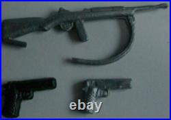 Marx Battleground Large Small Raft Oarsmen Soldier Gun Rifle 1960s Playset