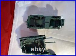 Marx Battleground Military Vehicles Tank ½ Track Landing Craft Jeep Cannon Boat