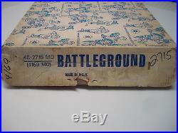Marx Battleground Montgomery Ward Rare Box And Playset Over 800 Pcs Authentic