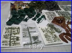 Marx Battleground Montgomery Ward Rare Box And Playset Over 800 Pcs Authentic