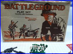 Marx Battleground Playset 1972 With Rare Chamberlain Box 4752