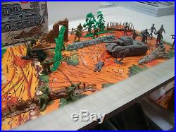 Marx Battleground Playset Mini Battle Series By Marx Custom Boxart The Ambush