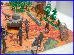 Marx Battleground Playset Mini Battle Series By Marx Custom Boxart The Ambush