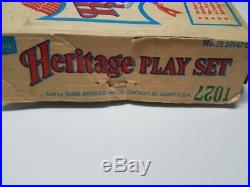 Marx Battleground Sons Of Liberty Herritage Boxed Playset 1970s