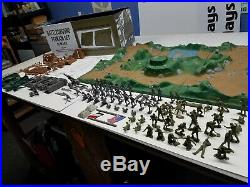 Marx Battleground Terrain 4184 1966 Playset Rare Look