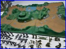 Marx Battleground Terrain 4184 1966 Playset Rare Look