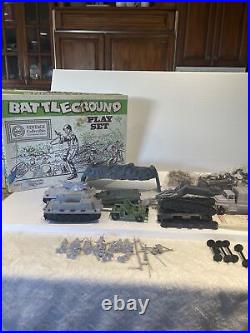 Marx Battleground WWII Playset 1995 Commemorative Edition Almost Complete