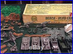Marx Beach Head Landing Set Battleground Box#4639