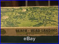 Marx Beach Head Landing Set Box#4638
