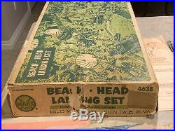 Marx Beach-Head Landing Set Box#4638