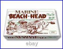 Marx Beachhead Assault Set Play Set Box OR Marine Beach-Head Play Set Box