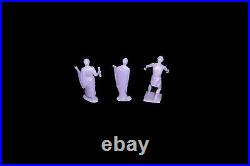 Marx Ben Hur, Emperor & Empress to Ben Hur playset plastic toy soldiers