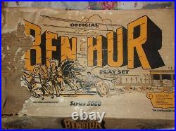 Marx Ben Hur Play Set Series 5000 Box 4701 With Playset Bags