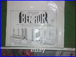 Marx Ben Hur Play Set Series 5000 Box 4701 With Playset Bags