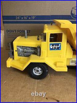 Marx Big Job Dump Truck Vintage Toy 1960s with BOX AS-IS FOR PARTS OR REPAIR