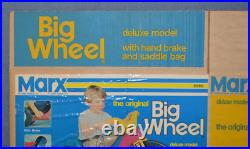 Marx Big Wheel Box # 5080 Deluxe Model With Hand Brake And Saddle Bag Box Only