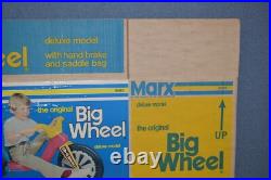 Marx Big Wheel Box # 5080 Deluxe Model With Hand Brake And Saddle Bag Box Only
