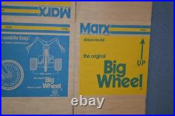 Marx Big Wheel Box # 5080 Deluxe Model With Hand Brake And Saddle Bag Box Only