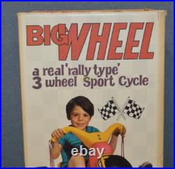Marx Big Wheel Box From 1969