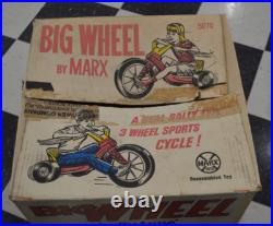 Marx Big Wheel Box From 1969