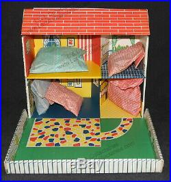 Marx Blondie 1968 Dagwood Play Set Doll House Wrap Around Sleeve Near OSS