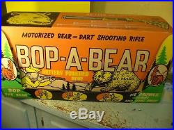 Marx Bop-A-Bear play set with nice clean box vintage toy