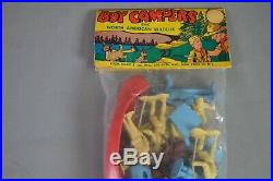 Marx Boy Scout Playset Boy Campers Header Bag set