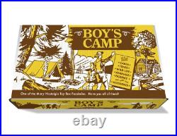 Marx Boy's Camp Play Set Box
