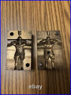 Marx Brass Mold For 60 MM Canadian Mounted Mold figure