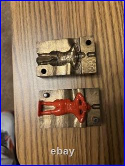 Marx Brass Mold For 60 MM Canadian Mounted Mold figure Marx Brass Mold For 60 MM Canadian Mounted Mold figure