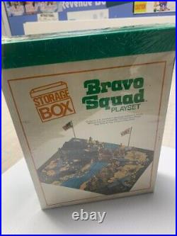 Marx Bravo Squad Sealed Playset 1970's Very Rare Set No. 4102