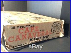 Marx Cape Canaveral Missile Base /set Original Box, Instruction