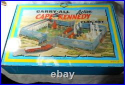Marx Cape Kennedy Action Carry-All 1968 Metal Tin Litho Playset 30+ Accessories