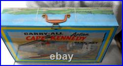 Marx Cape Kennedy Action Carry-All 1968 Metal Tin Litho Playset 30+ Accessories