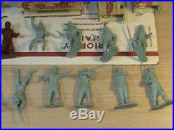 Marx Captain Gallant Foreign Legion Set Figures Trees Instructions Accessories