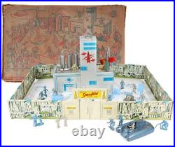 Marx Captain space solar port space Mars Planet Patrol Box vintage toys 50's x1