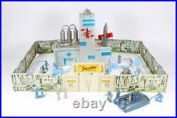 Marx Captain space solar port space Mars Planet Patrol Box vintage toys 50's x1