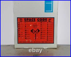 Marx Captain space solar port space Mars Planet Patrol Box vintage toys 50's x1