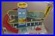 Marx Car City 3-Level Tin Service Station and Parking 1964