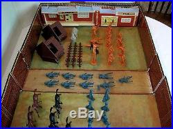 Marx Carry All Playset Lot of 4 Different