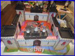 Marx Castle Of The Noble Knights Playset 95% Complete See Discription #4710