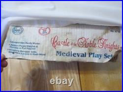 Marx Castle Of The Noble Knights Playset 95% Complete See Discription #4710