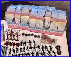 Marx Castle Of The Noble Knights Playset Not Complete See Discription #4710