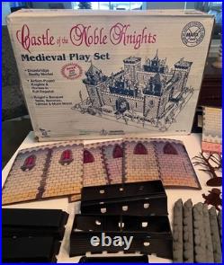 Marx Castle Of The Noble Knights Playset Not Complete See Discription #4710