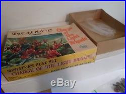 Marx Charge of the Light Brigade Miniature Play Set