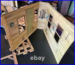 Marx Circle X Ranch Vintage Johnny West 1967 Playset Very Rare NOT COMPLETE