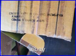 Marx Circle X Ranch Vintage Johnny West 1967 Playset Very Rare NOT COMPLETE