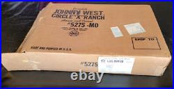 Marx Circle X Ranch Vintage Johnny West 1967 Playset Very Rare NOT COMPLETE