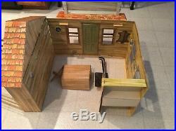 Marx Circle X Ranch Vintage Used Not Complete Playset Western Johnny West
