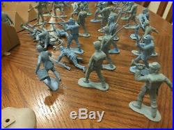 Marx Civil War Blue & Gray Play Set 1960s 199 pieces